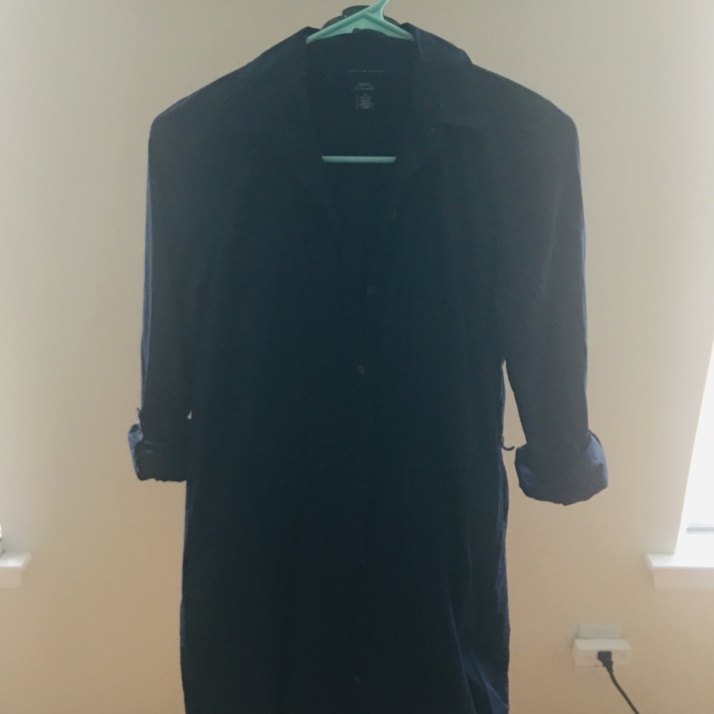 Tommy Hilfiger Stretch Extensible Button Up Dress - image 1